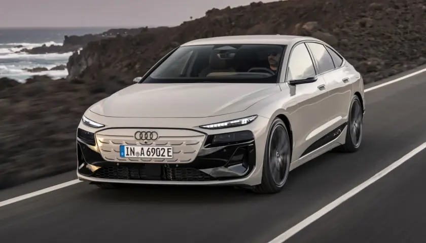 Nowy Audi A6 e-tron na drodze. Sprawdź aktualną audi a6 cena i dostępne konfiguracje.