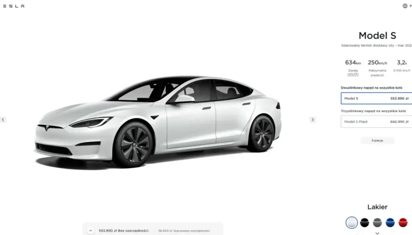 Tesla z USA: Mit oszczędności? Zobacz, ile naprawdę kosztuje!