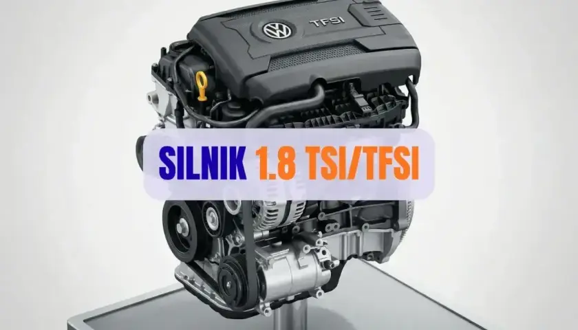 Silnik 1.8 TSI/TFSI Volkswagena, prezentowany na wystawie, to serce wielu dynamicznych aut.