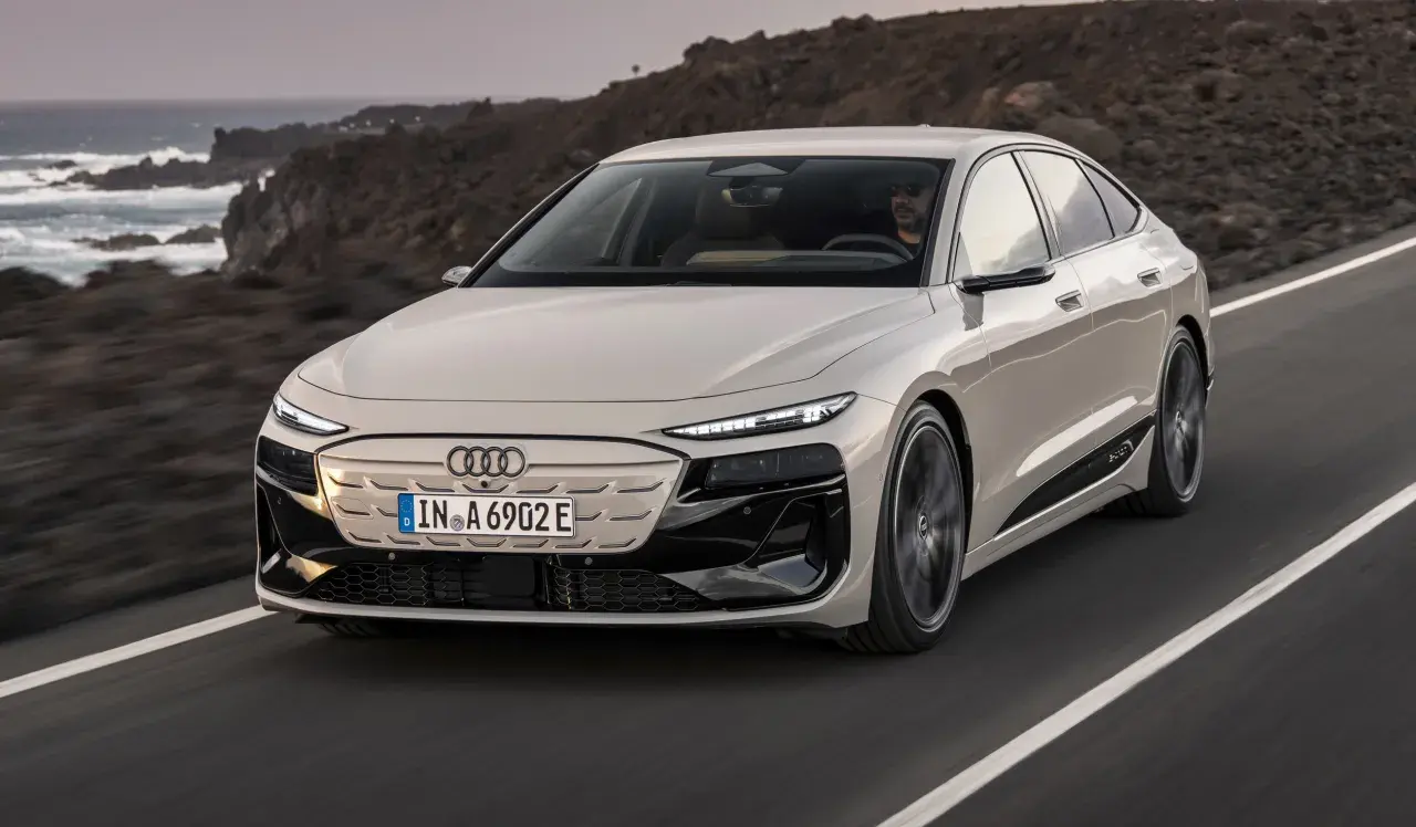 Nowy Audi A6 e-tron na drodze. Sprawdź aktualną audi a6 cena i dostępne konfiguracje.