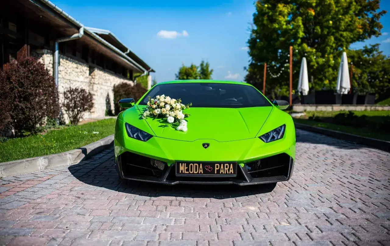Lamborghini do ślubu